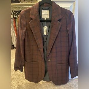 Madewell blazer, new with tags.